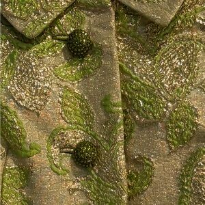 Incredible Vintage 50’s, 60’s Metallic Brocade Dress and Coat Set